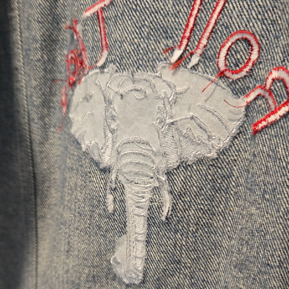 GAP Denim Jacket with Roll Tide Embroidery - Picture 5 of 8